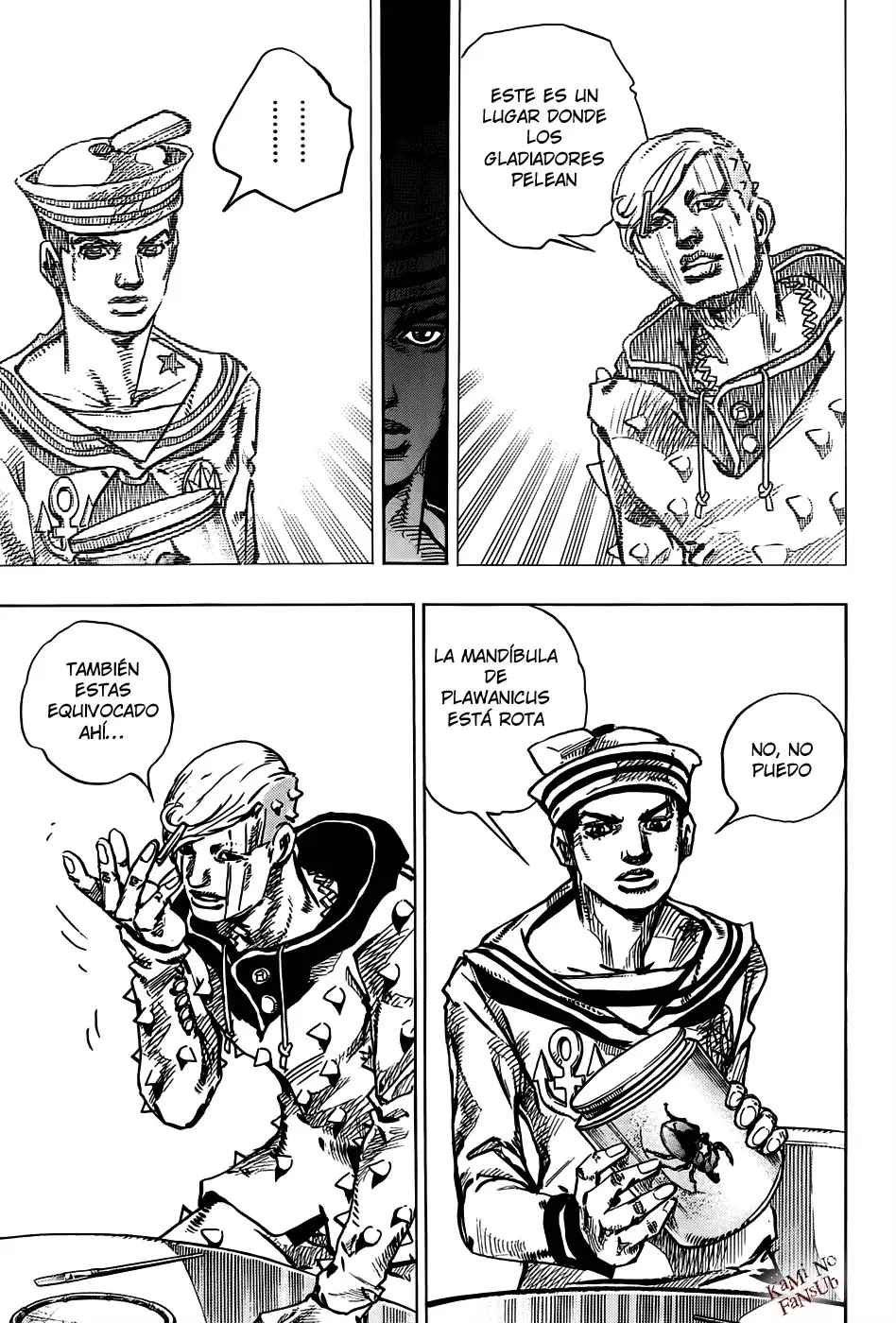 JoJo's Bizarre Adventure - Parte 8: JoJolion capítulo 36, página 13