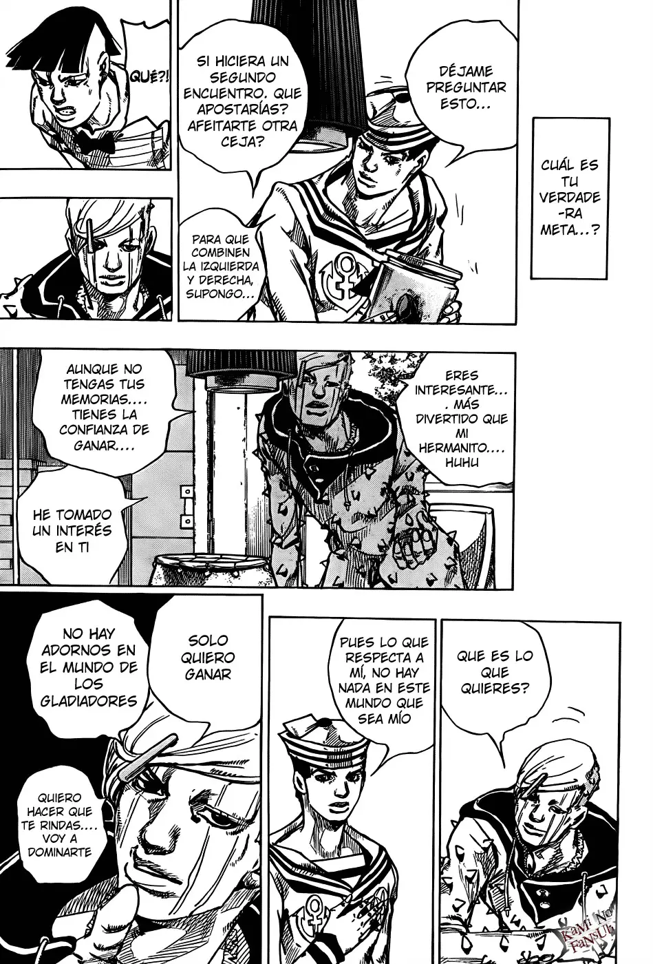 JoJo's Bizarre Adventure - Parte 8: JoJolion capítulo 36, página 15