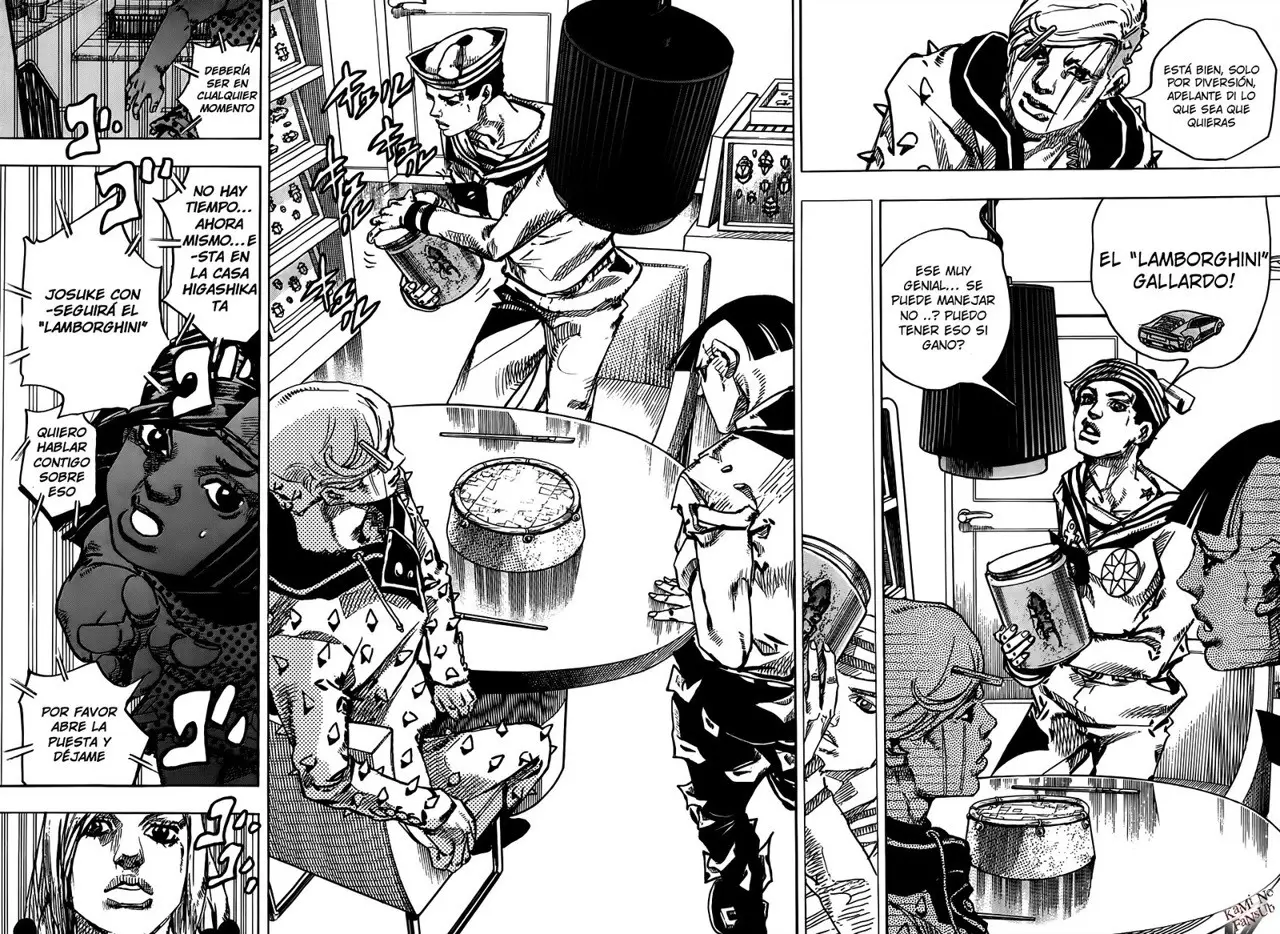 JoJo's Bizarre Adventure - Parte 8: JoJolion capítulo 36, página 16