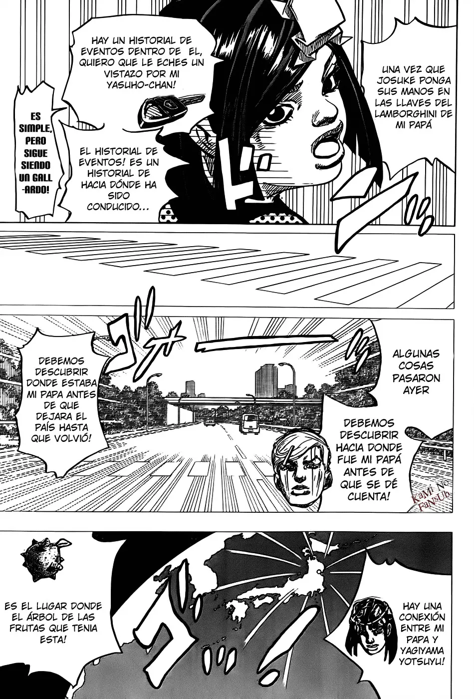 JoJo's Bizarre Adventure - Parte 8: JoJolion capítulo 36, página 18