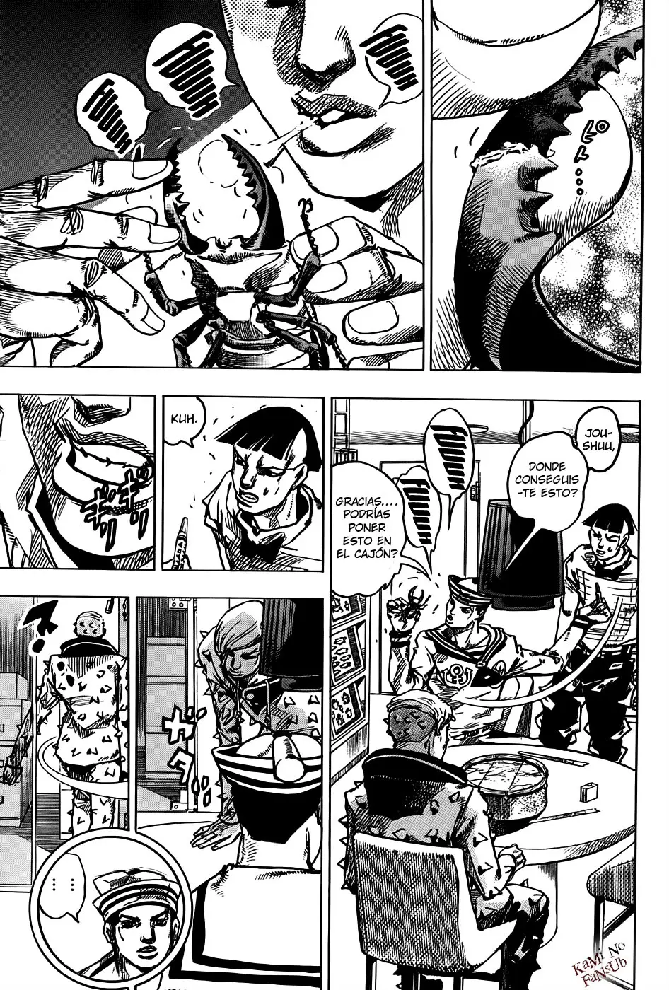 JoJo's Bizarre Adventure - Parte 8: JoJolion capítulo 36, página 20