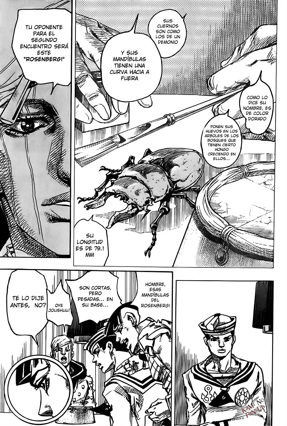 JoJo's Bizarre Adventure - Parte 8: JoJolion capítulo 36, página 22