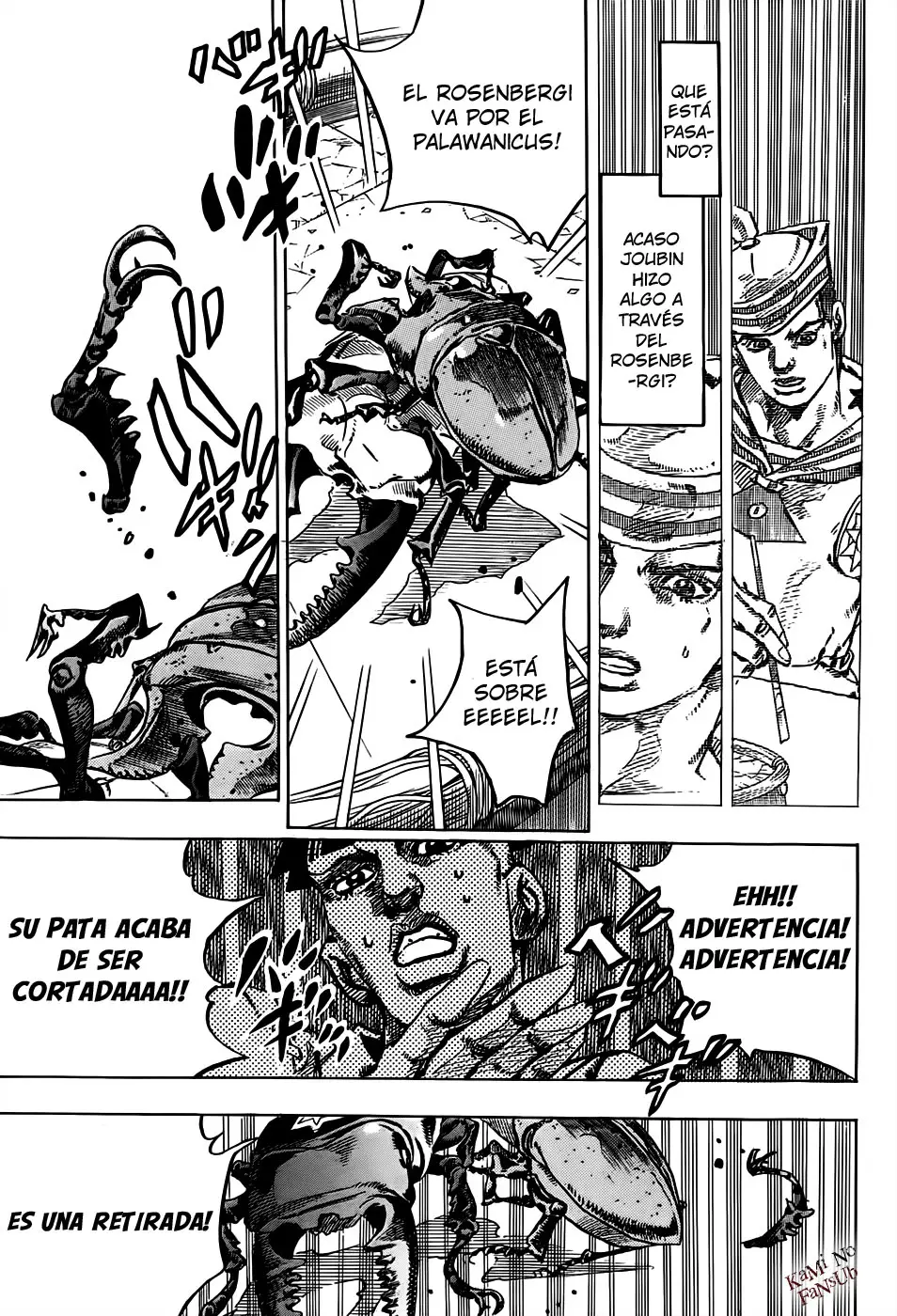 JoJo's Bizarre Adventure - Parte 8: JoJolion capítulo 36, página 34