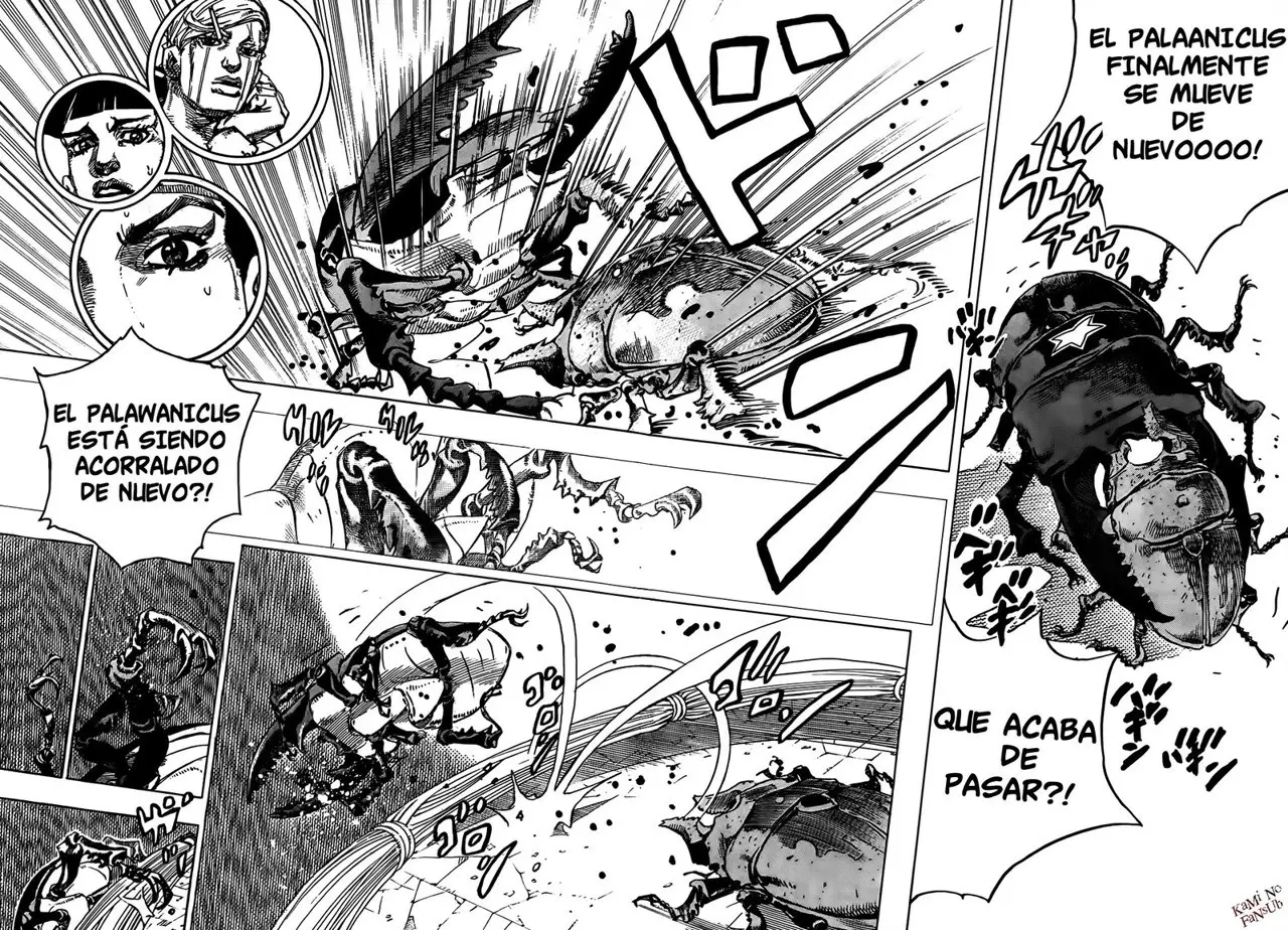 JoJo's Bizarre Adventure - Parte 8: JoJolion capítulo 36, página 35