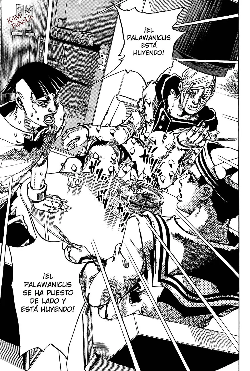 JoJo's Bizarre Adventure - Parte 8: JoJolion capítulo 37, página 18