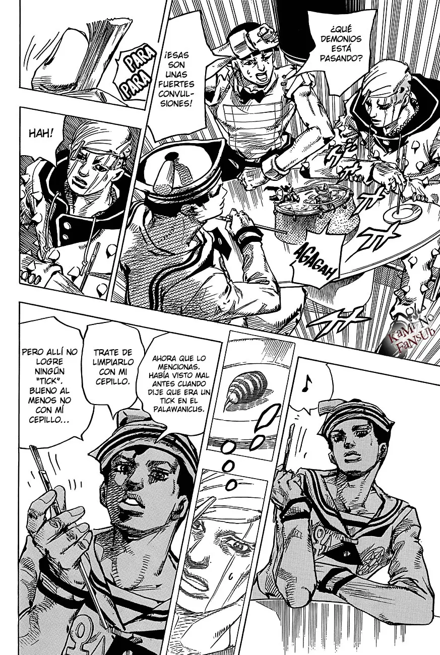 JoJo's Bizarre Adventure - Parte 8: JoJolion capítulo 37, página 34