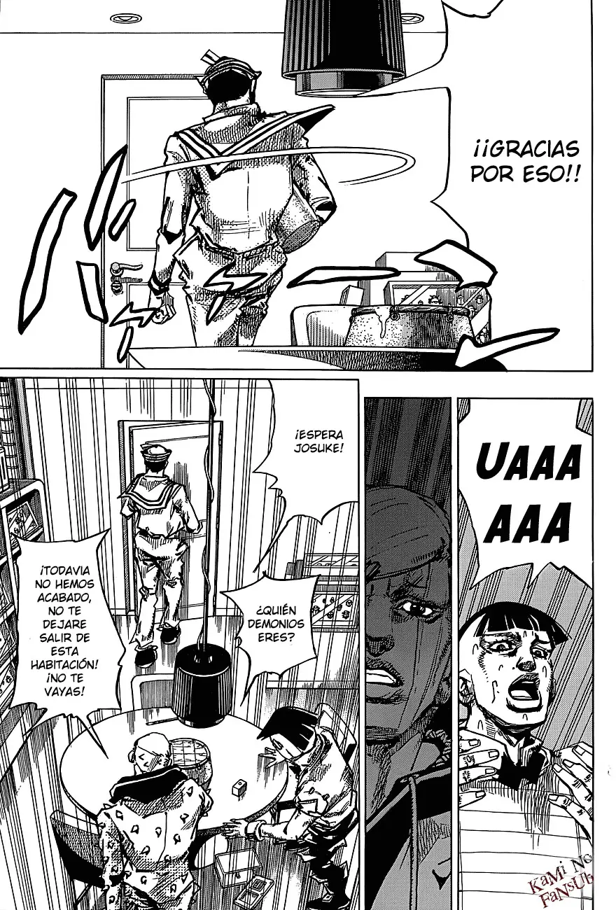 JoJo's Bizarre Adventure - Parte 8: JoJolion capítulo 37, página 38