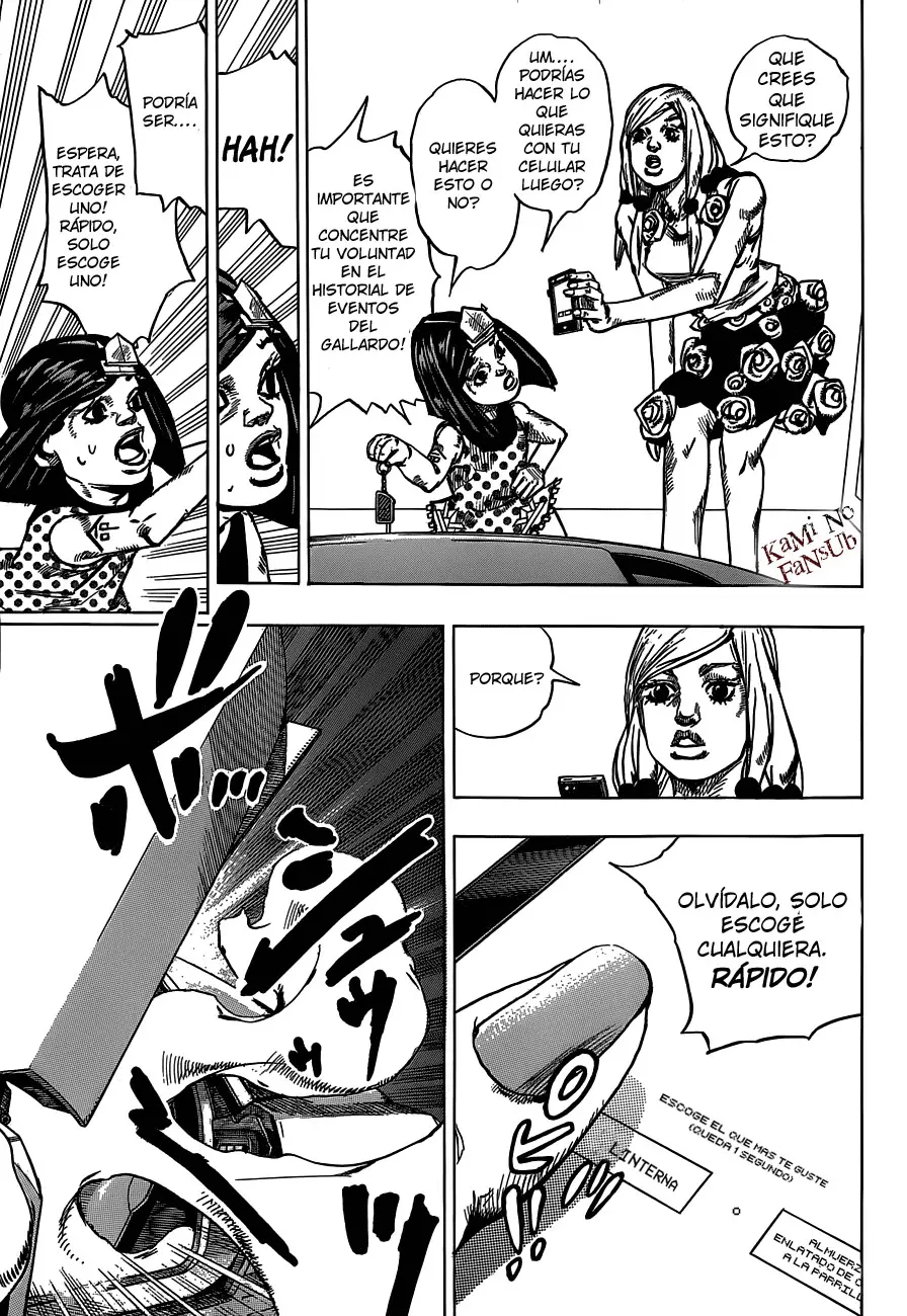 JoJo's Bizarre Adventure - Parte 8: JoJolion capítulo 38, página 9