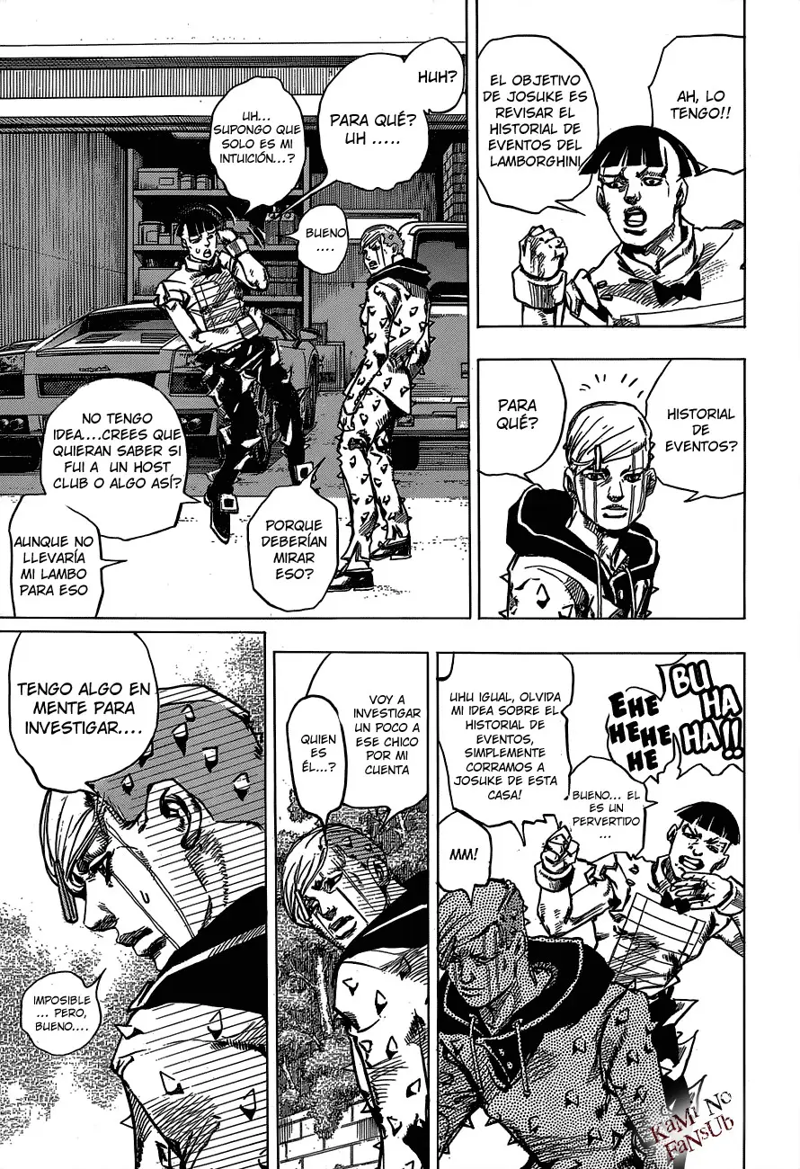 JoJo's Bizarre Adventure - Parte 8: JoJolion capítulo 38, página 35