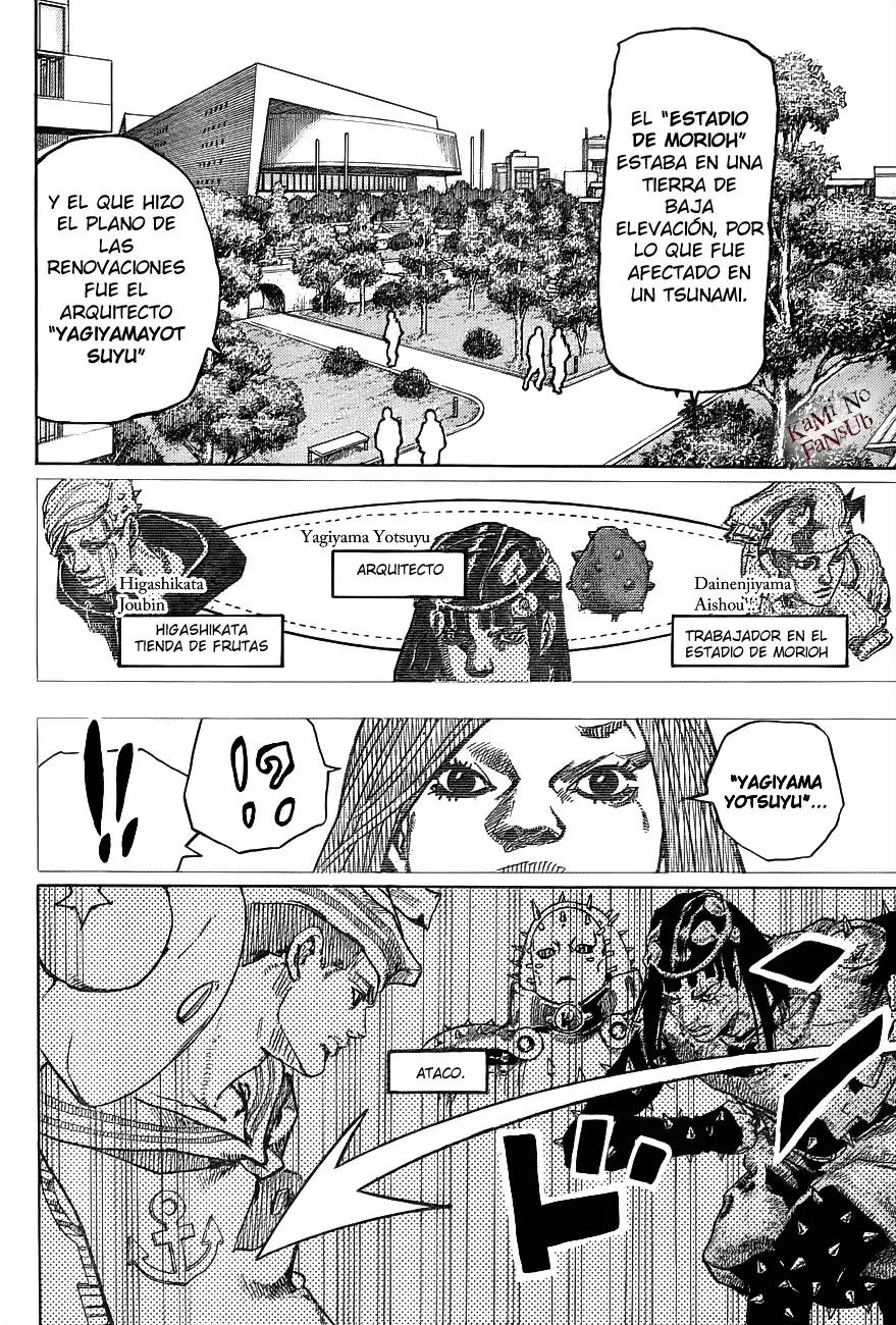 JoJo's Bizarre Adventure - Parte 8: JoJolion capítulo 39, página 6