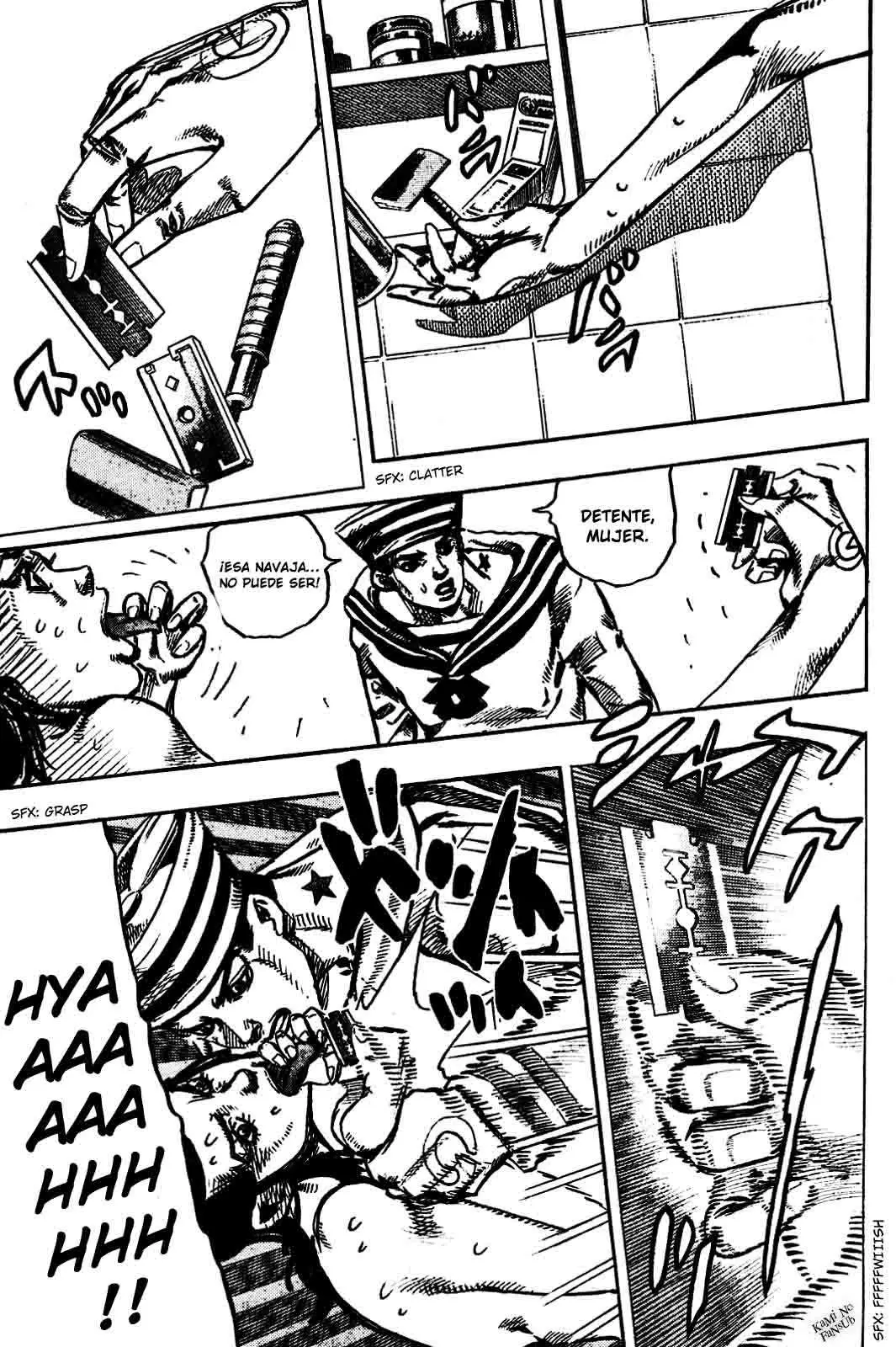 JoJo's Bizarre Adventure - Parte 8: JoJolion capítulo 4, página 28