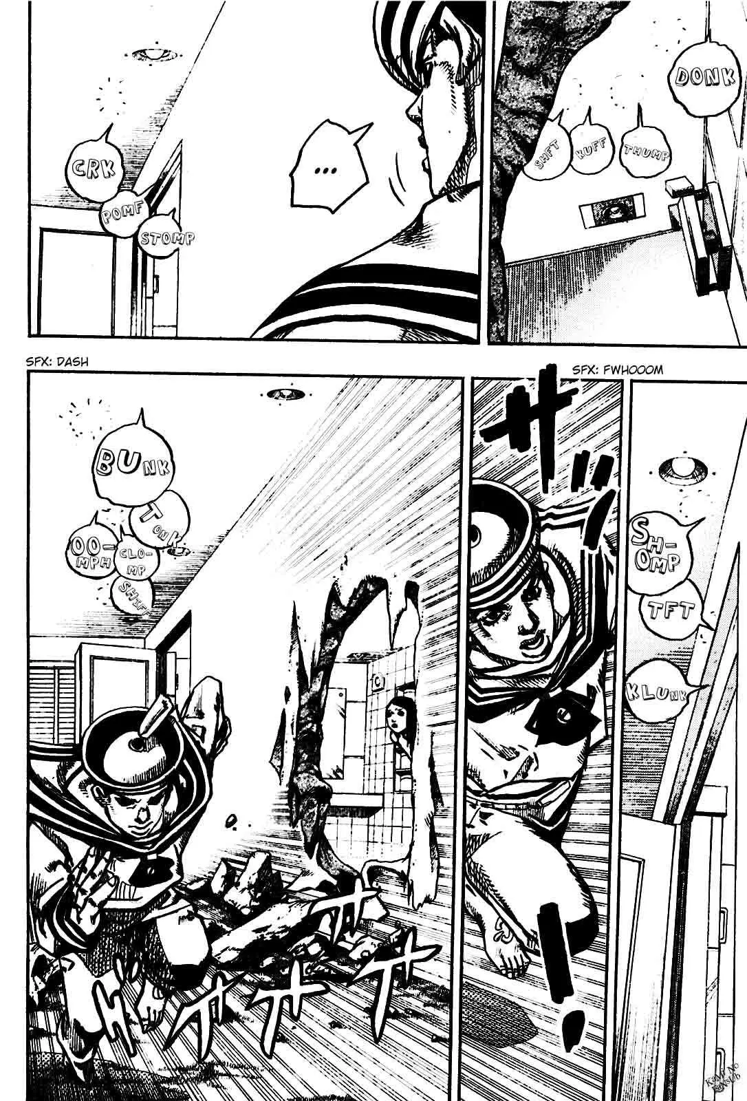 JoJo's Bizarre Adventure - Parte 8: JoJolion capítulo 4, página 40