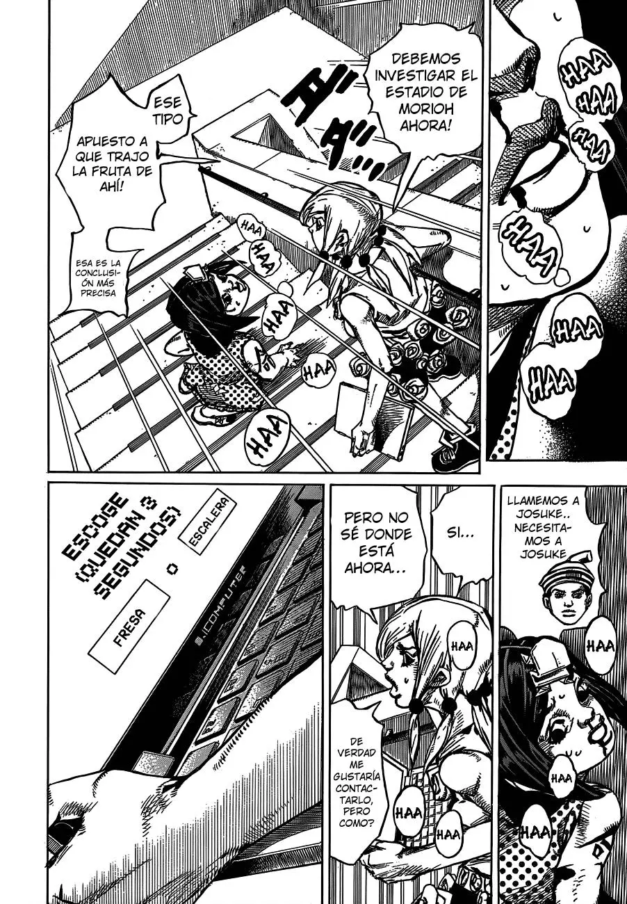 JoJo's Bizarre Adventure - Parte 8: JoJolion capítulo 40, página 23