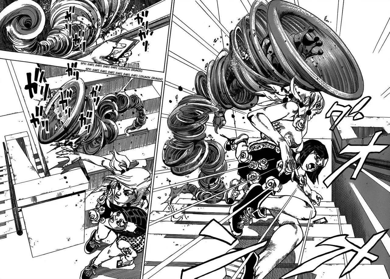 JoJo's Bizarre Adventure - Parte 8: JoJolion capítulo 40, página 37