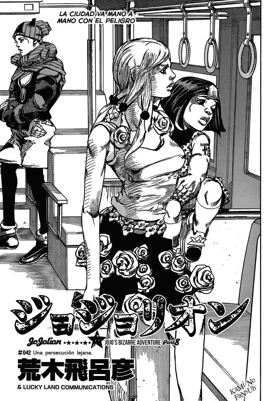 JoJo's Bizarre Adventure - Parte 8: JoJolion capítulo 42, página 2