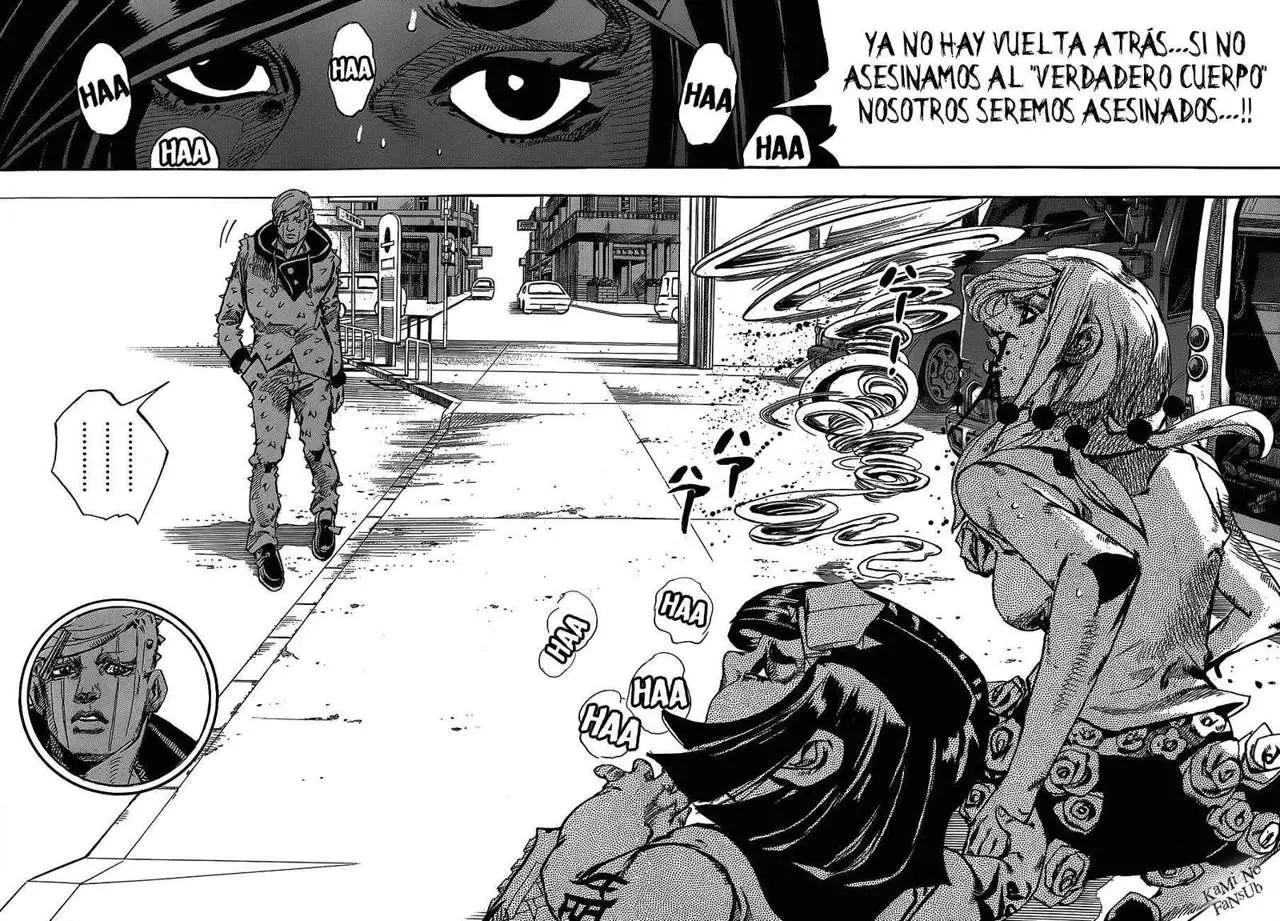 JoJo's Bizarre Adventure - Parte 8: JoJolion capítulo 42, página 28