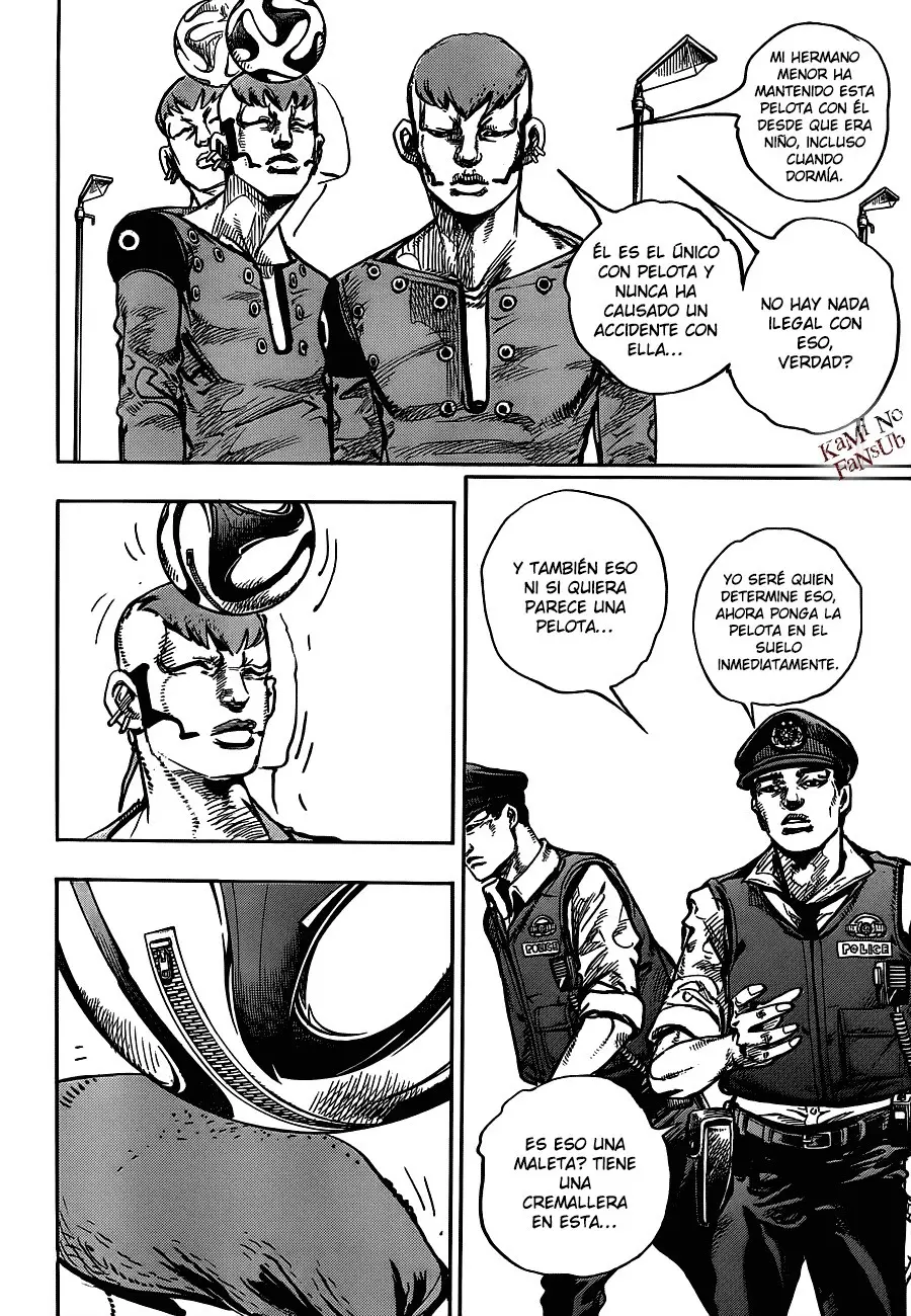 JoJo's Bizarre Adventure - Parte 8: JoJolion capítulo 44, página 35