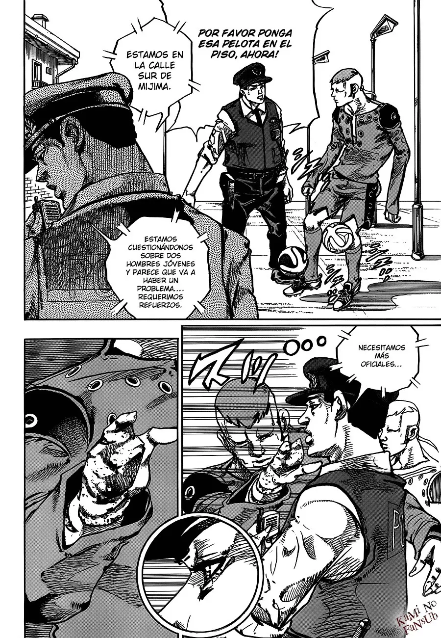 JoJo's Bizarre Adventure - Parte 8: JoJolion capítulo 44, página 37