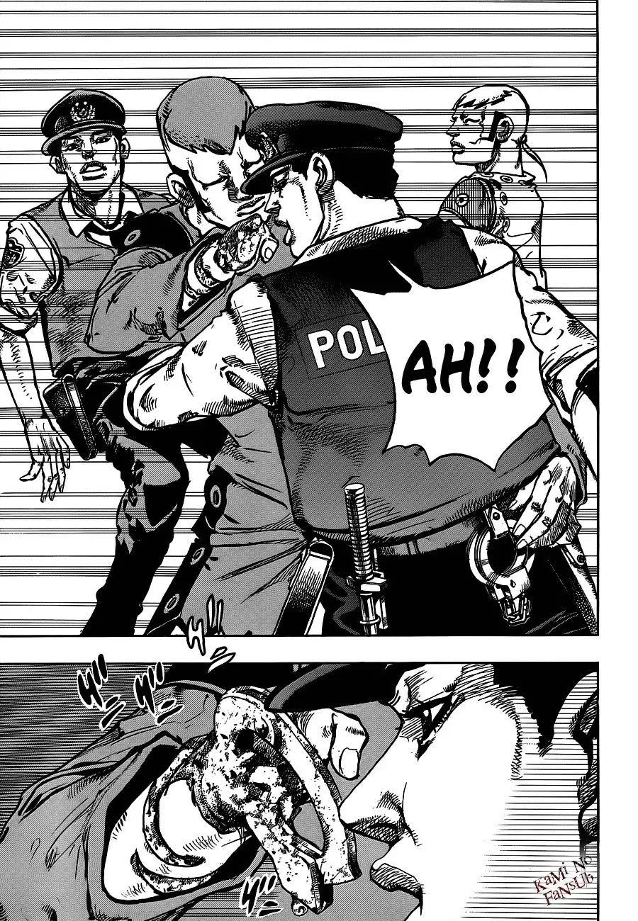 JoJo's Bizarre Adventure - Parte 8: JoJolion capítulo 44, página 38