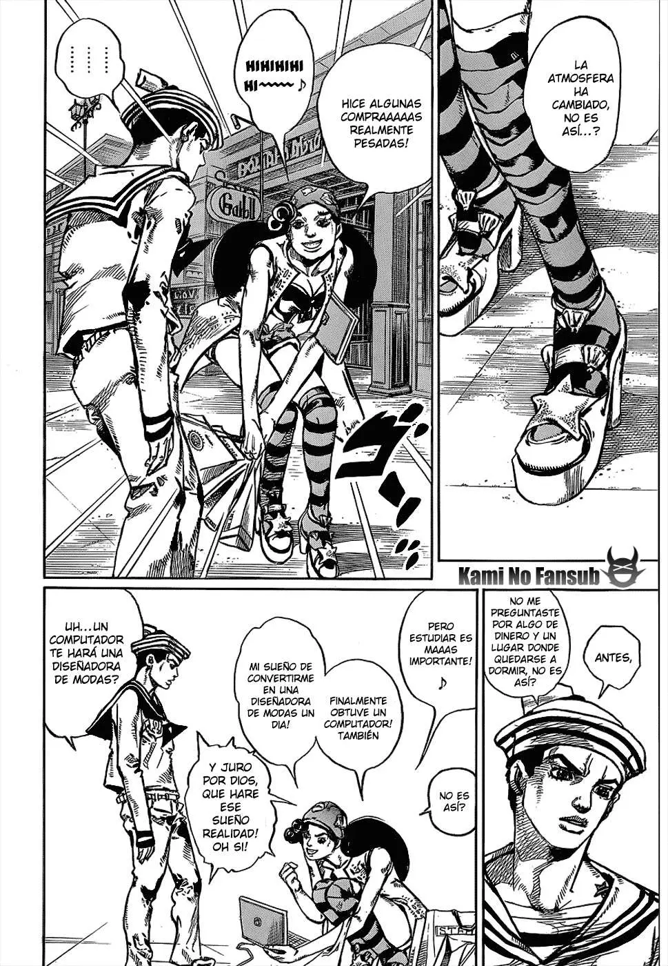 JoJo's Bizarre Adventure - Parte 8: JoJolion capítulo 45, página 6