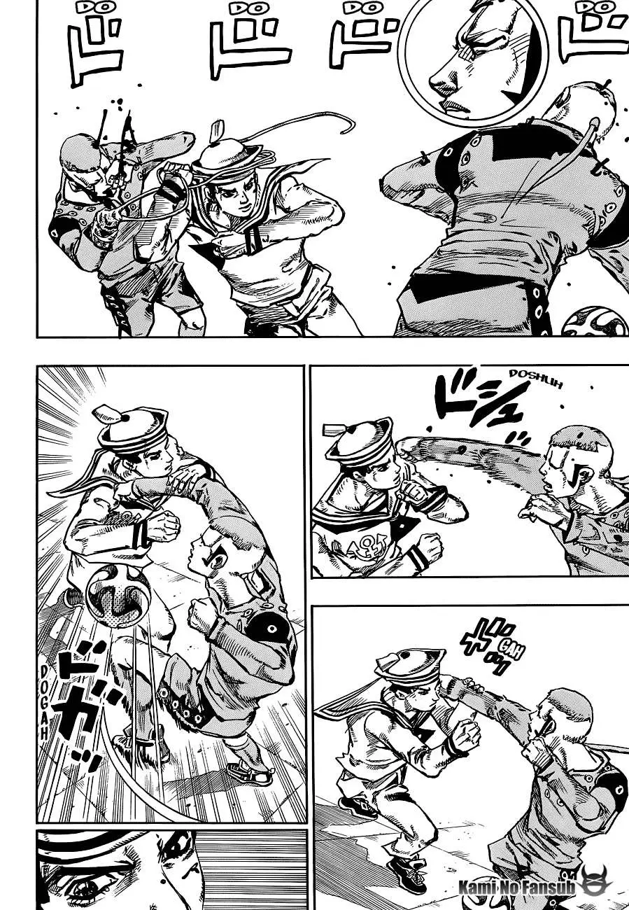 JoJo's Bizarre Adventure - Parte 8: JoJolion capítulo 46, página 13