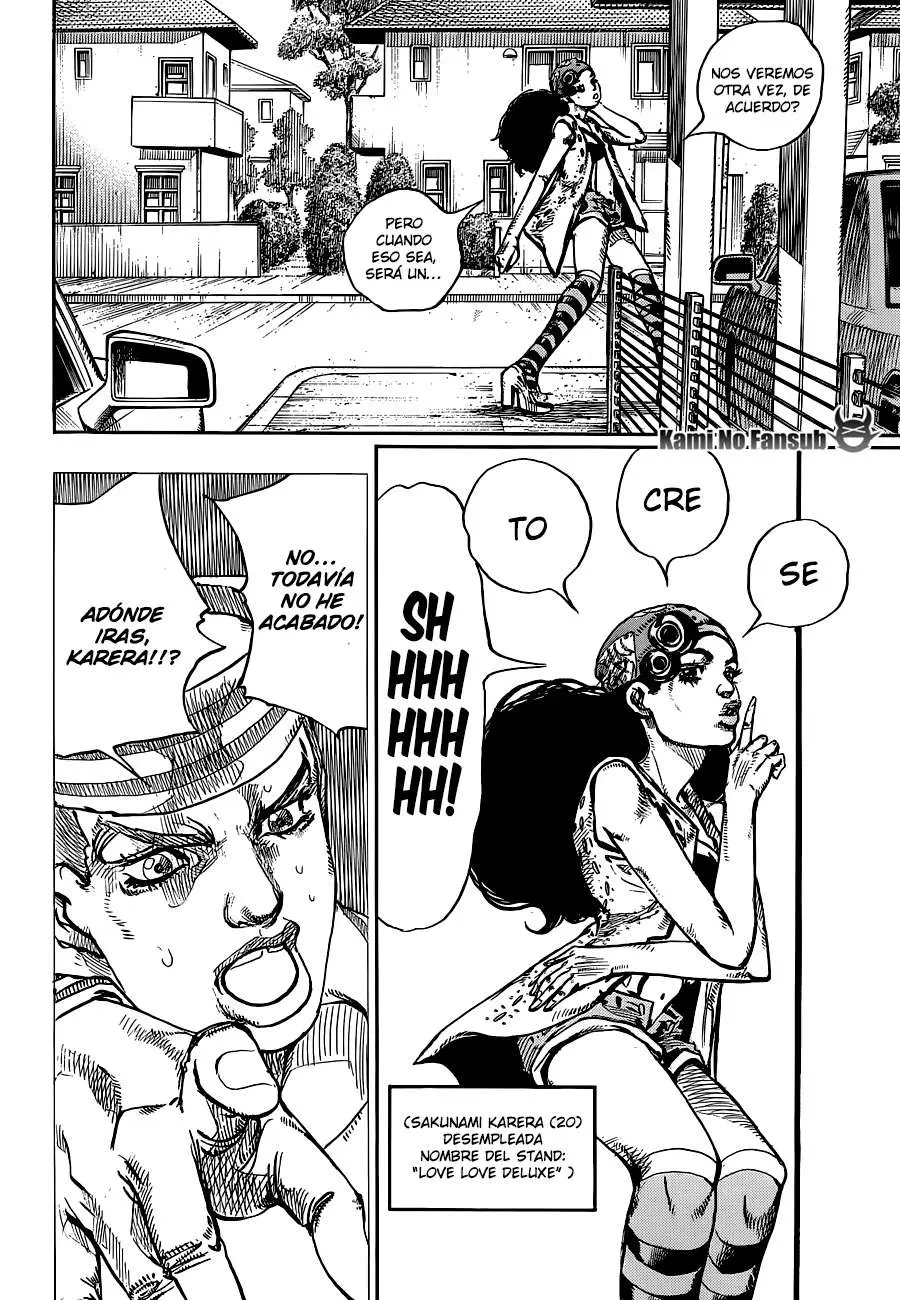 JoJo's Bizarre Adventure - Parte 8: JoJolion capítulo 46, página 37