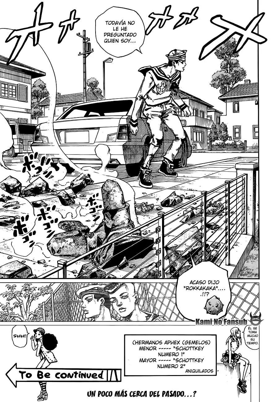 JoJo's Bizarre Adventure - Parte 8: JoJolion capítulo 46, página 38