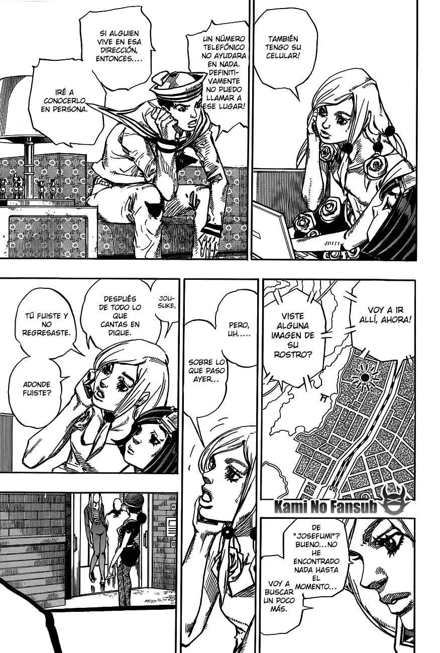 JoJo's Bizarre Adventure - Parte 8: JoJolion capítulo 47, página 8
