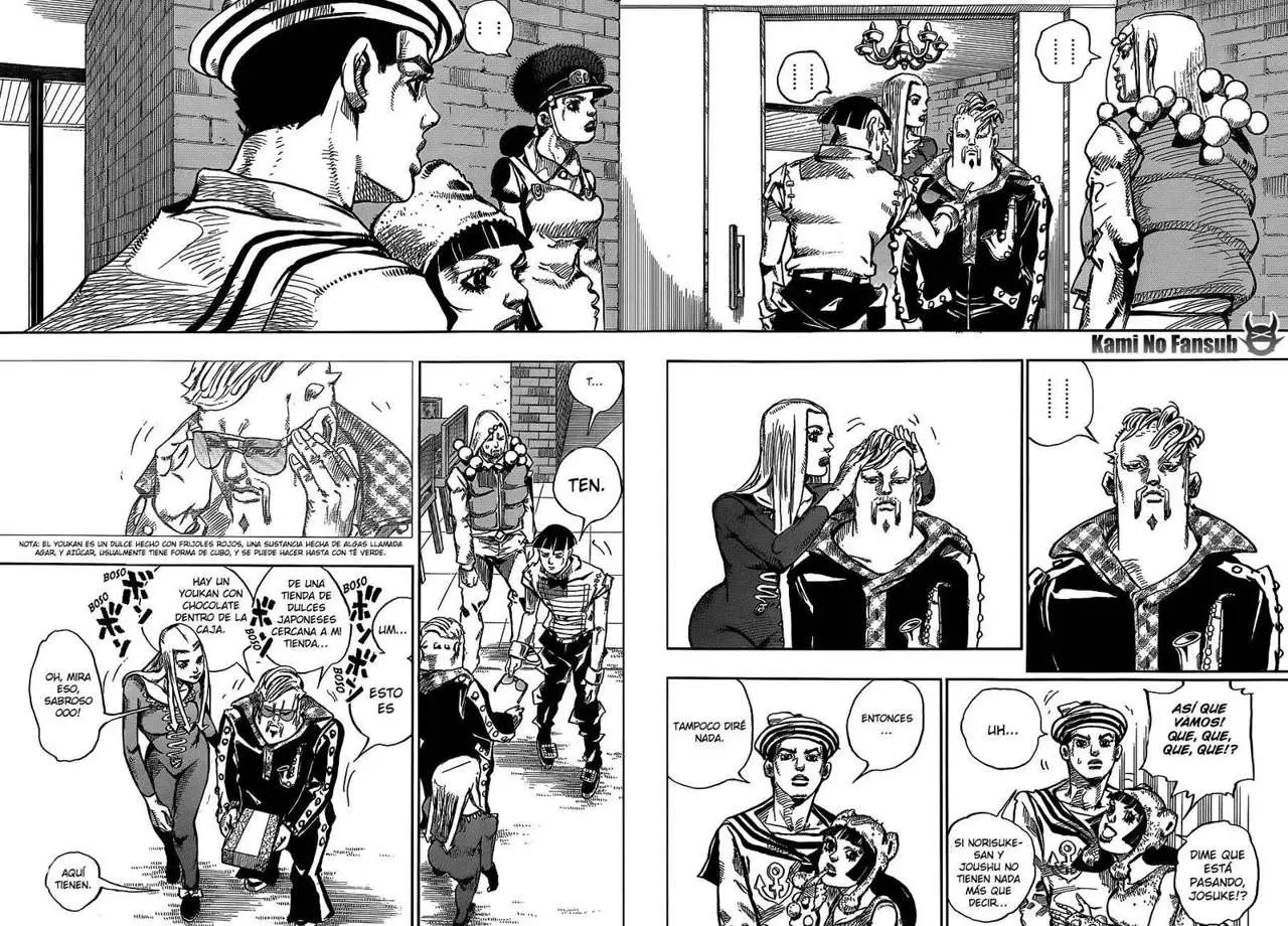 JoJo's Bizarre Adventure - Parte 8: JoJolion capítulo 47, página 18