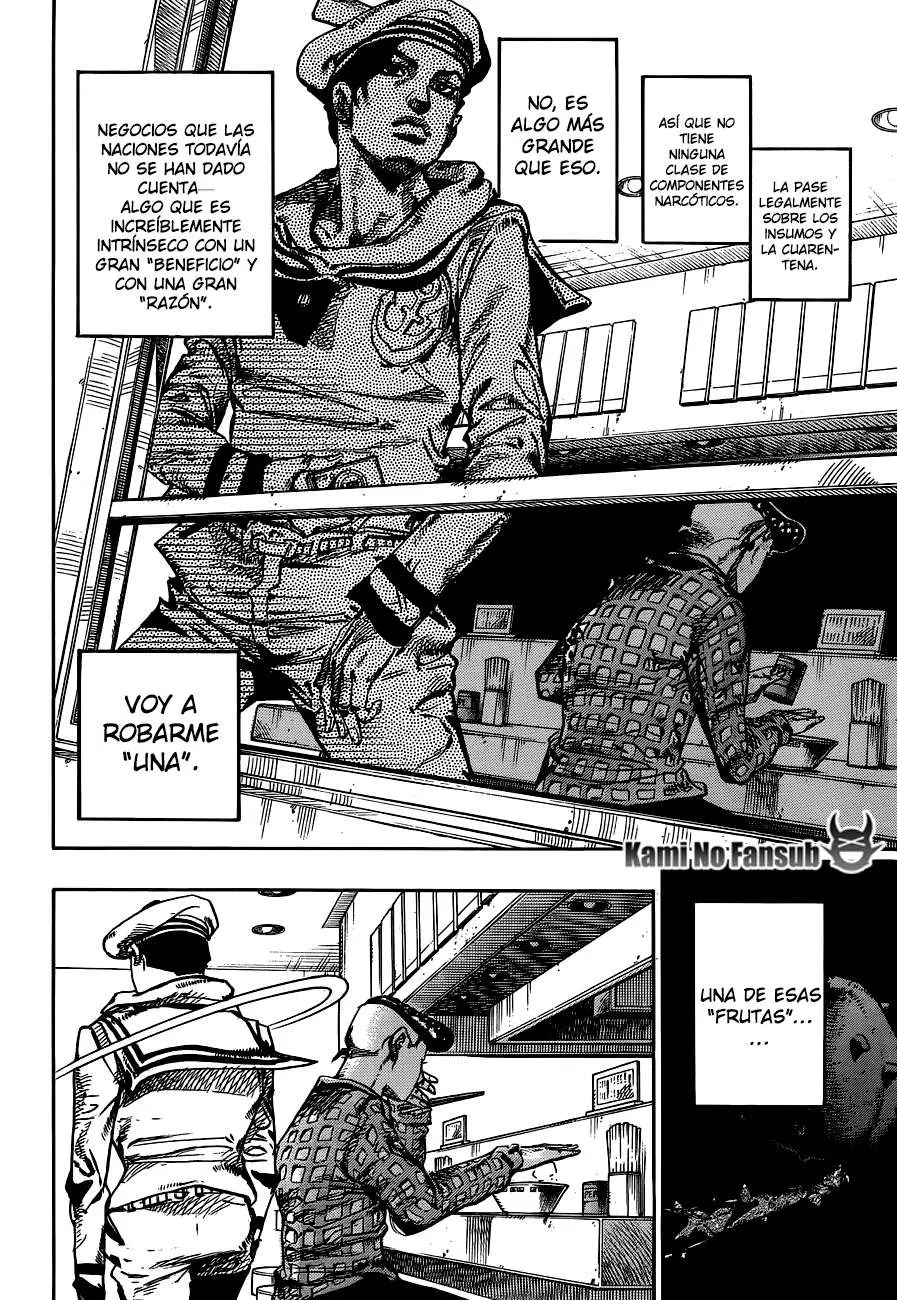 JoJo's Bizarre Adventure - Parte 8: JoJolion capítulo 49, página 34