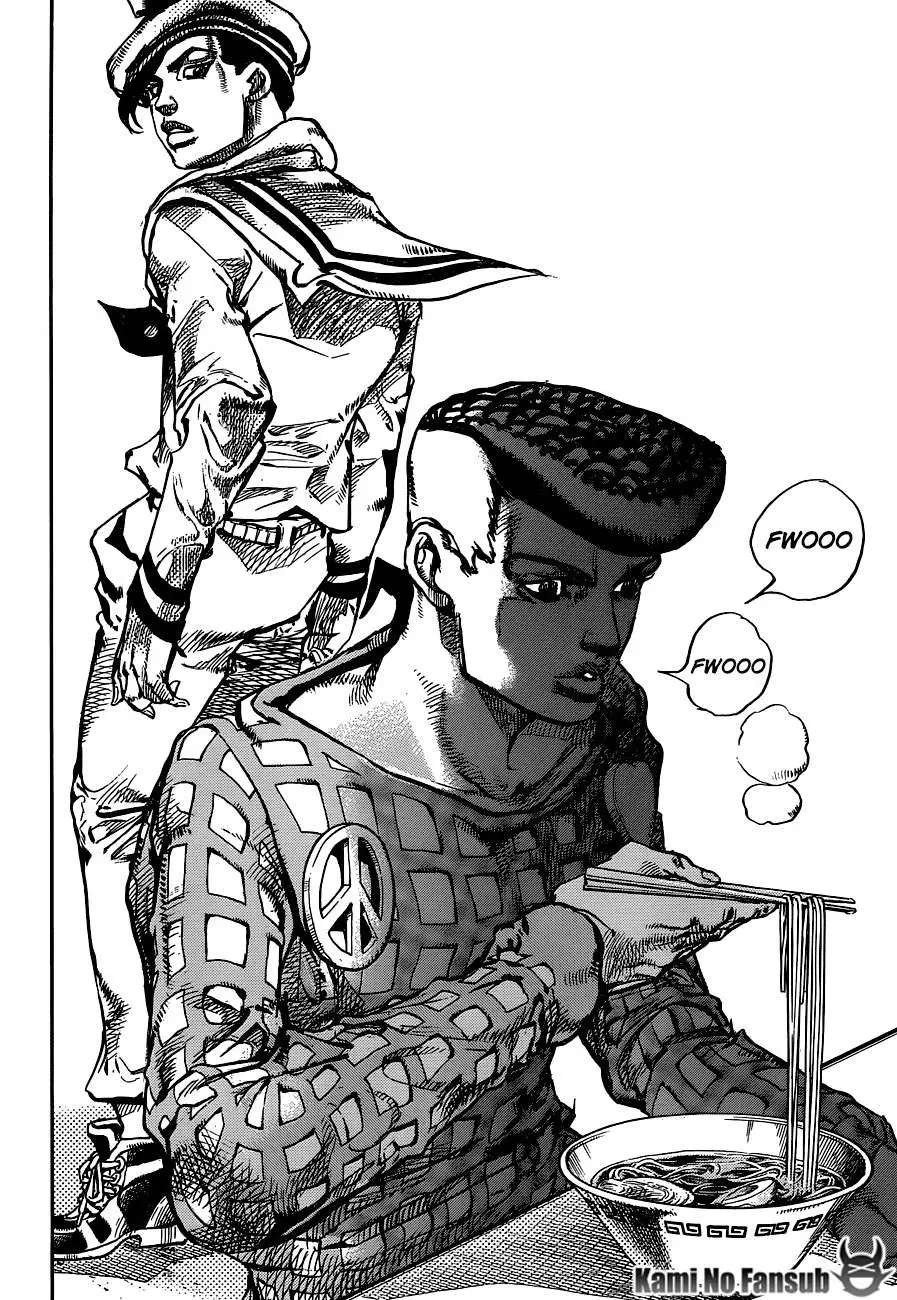 JoJo's Bizarre Adventure - Parte 8: JoJolion capítulo 49, página 36