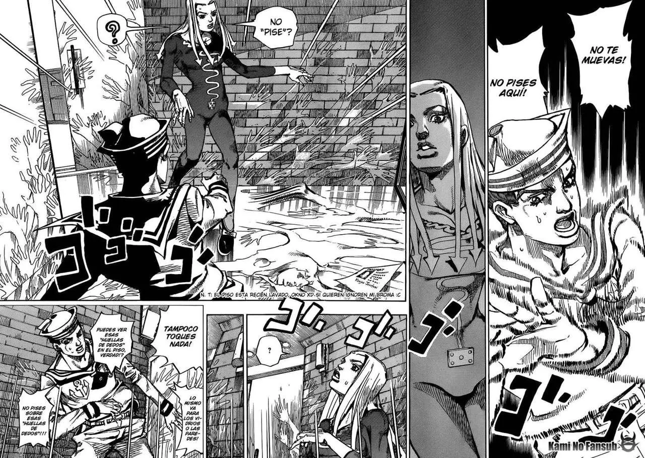 JoJo's Bizarre Adventure - Parte 8: JoJolion capítulo 49, página 38