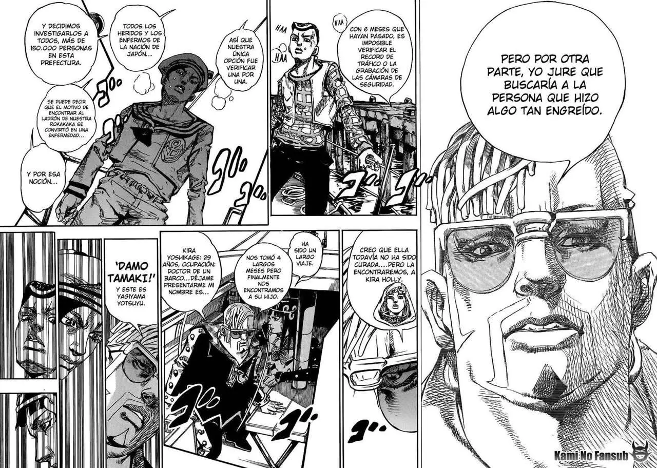 JoJo's Bizarre Adventure - Parte 8: JoJolion capítulo 51, página 37