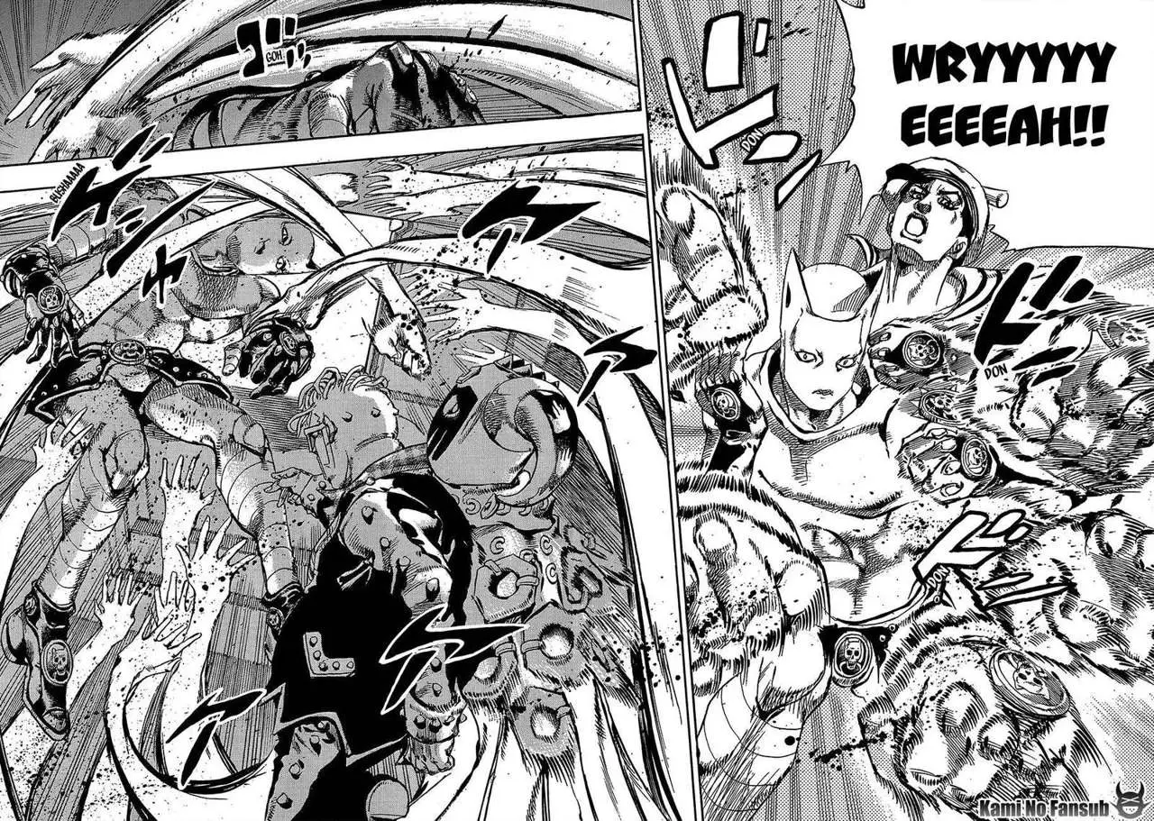 JoJo's Bizarre Adventure - Parte 8: JoJolion capítulo 51, página 38