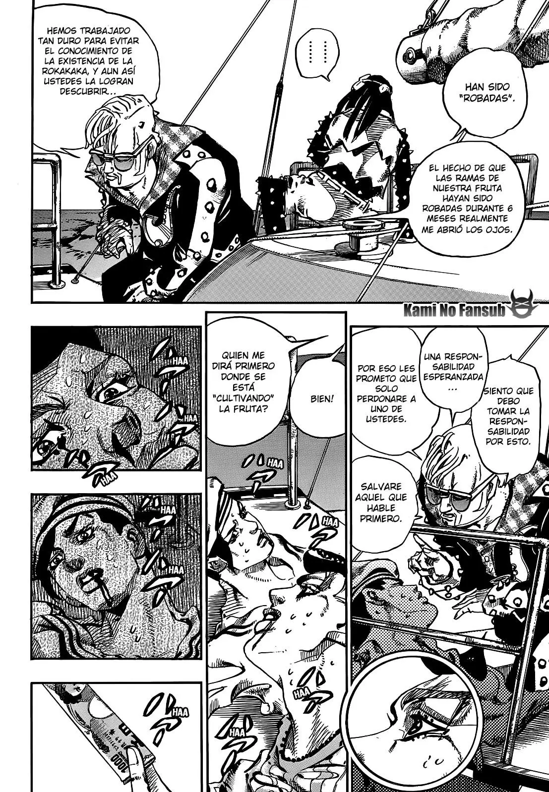 JoJo's Bizarre Adventure - Parte 8: JoJolion capítulo 52, página 10