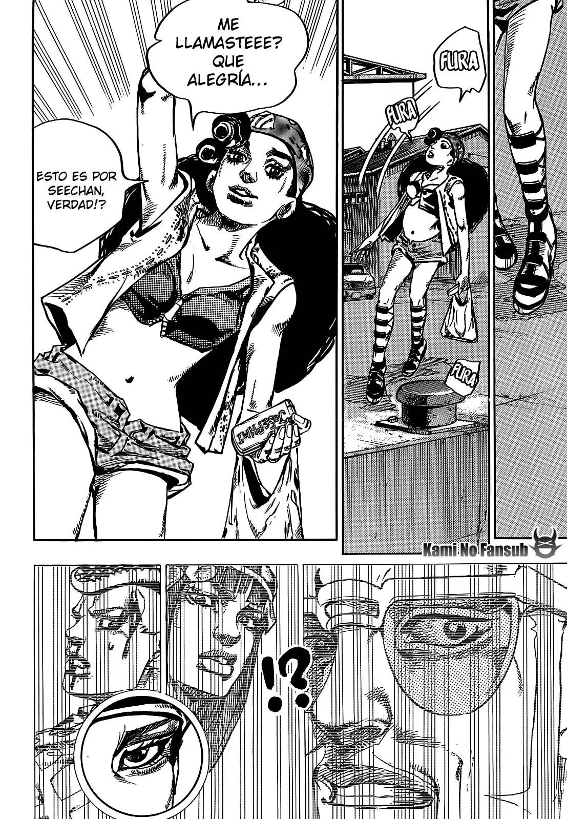 JoJo's Bizarre Adventure - Parte 8: JoJolion capítulo 52, página 17