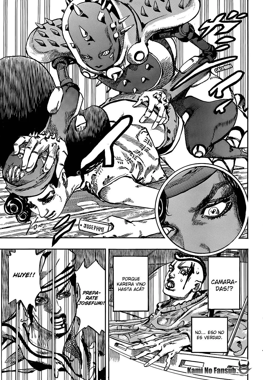 JoJo's Bizarre Adventure - Parte 8: JoJolion capítulo 52, página 18