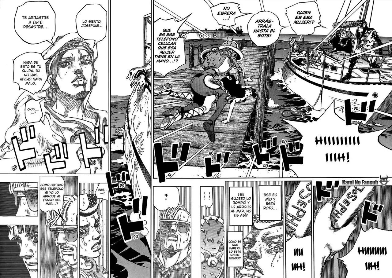 JoJo's Bizarre Adventure - Parte 8: JoJolion capítulo 52, página 19