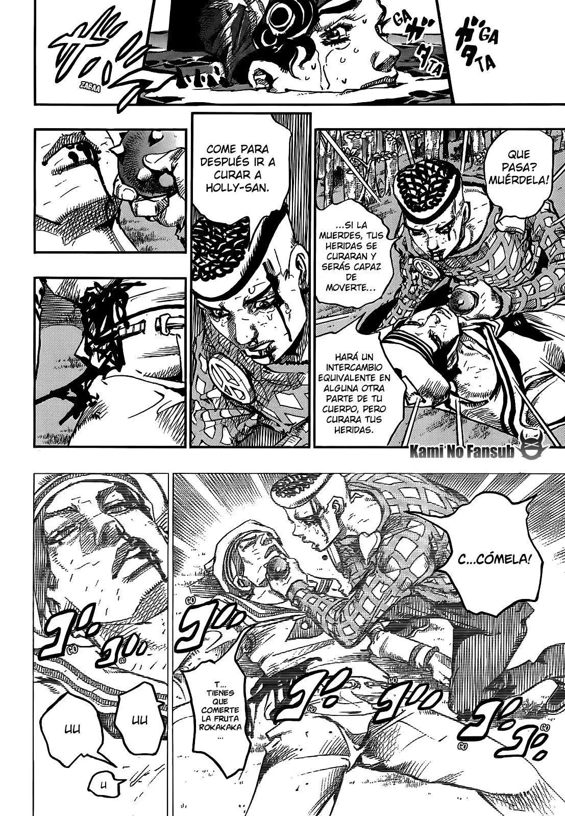 JoJo's Bizarre Adventure - Parte 8: JoJolion capítulo 52, página 36
