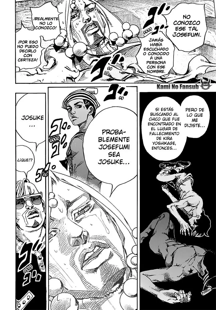 JoJo's Bizarre Adventure - Parte 8: JoJolion capítulo 54, página 14