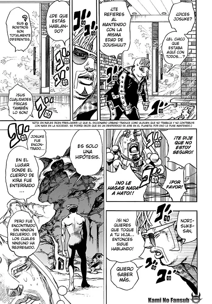 JoJo's Bizarre Adventure - Parte 8: JoJolion capítulo 54, página 15