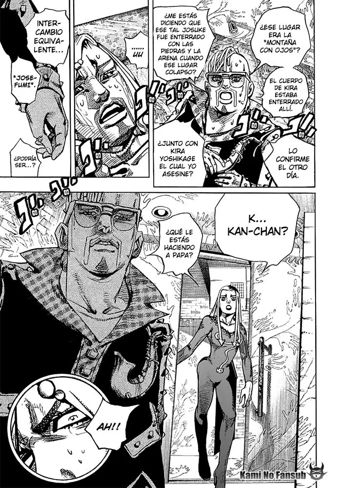 JoJo's Bizarre Adventure - Parte 8: JoJolion capítulo 54, página 17