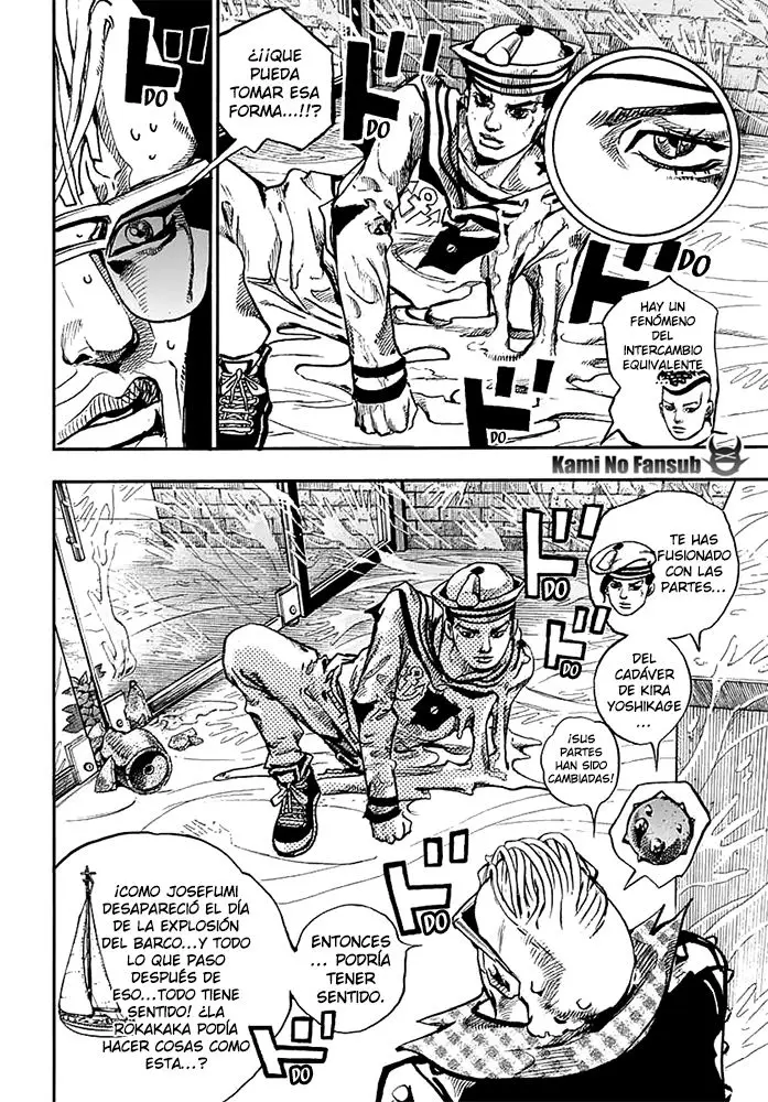 JoJo's Bizarre Adventure - Parte 8: JoJolion capítulo 54, página 21