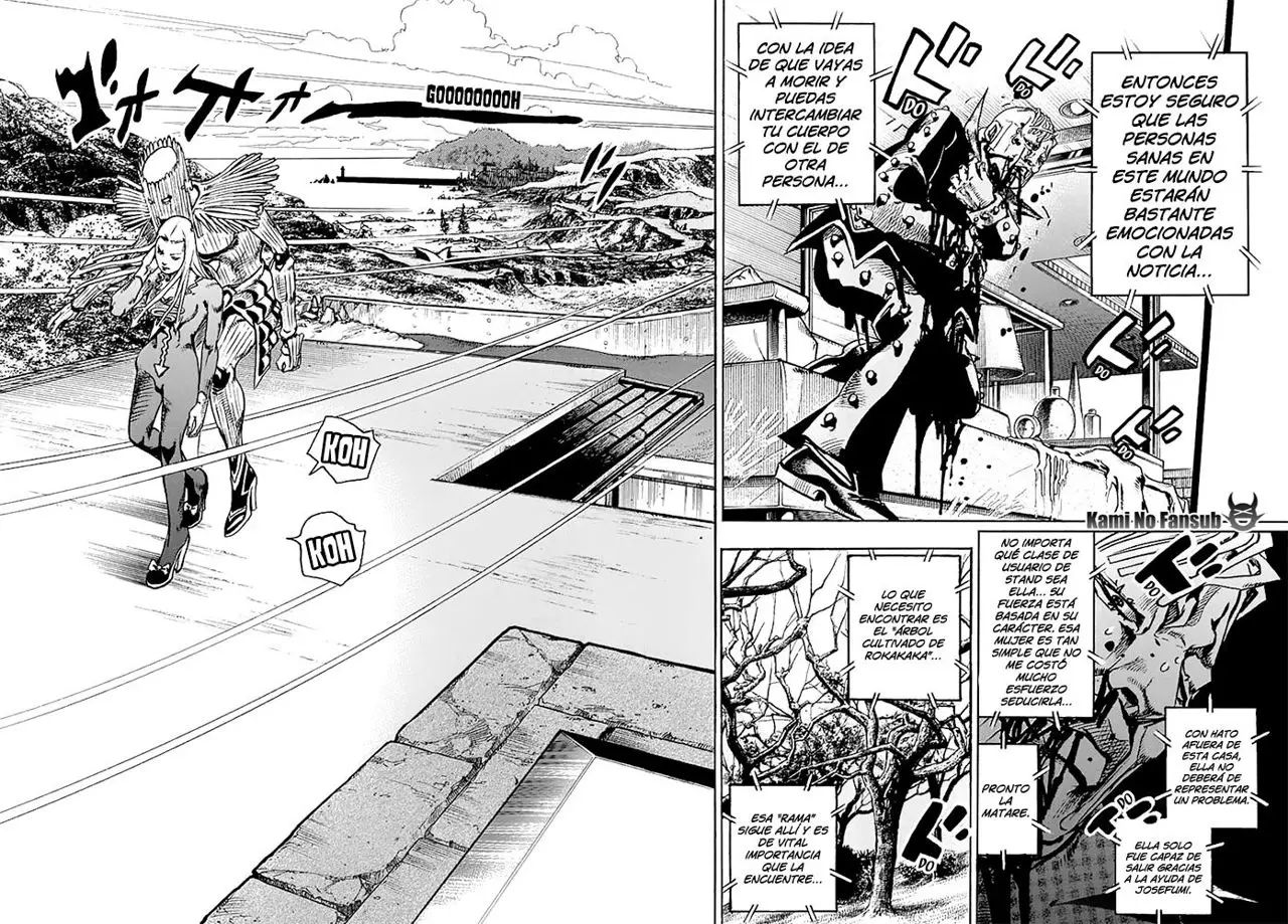 JoJo's Bizarre Adventure - Parte 8: JoJolion capítulo 55, página 6