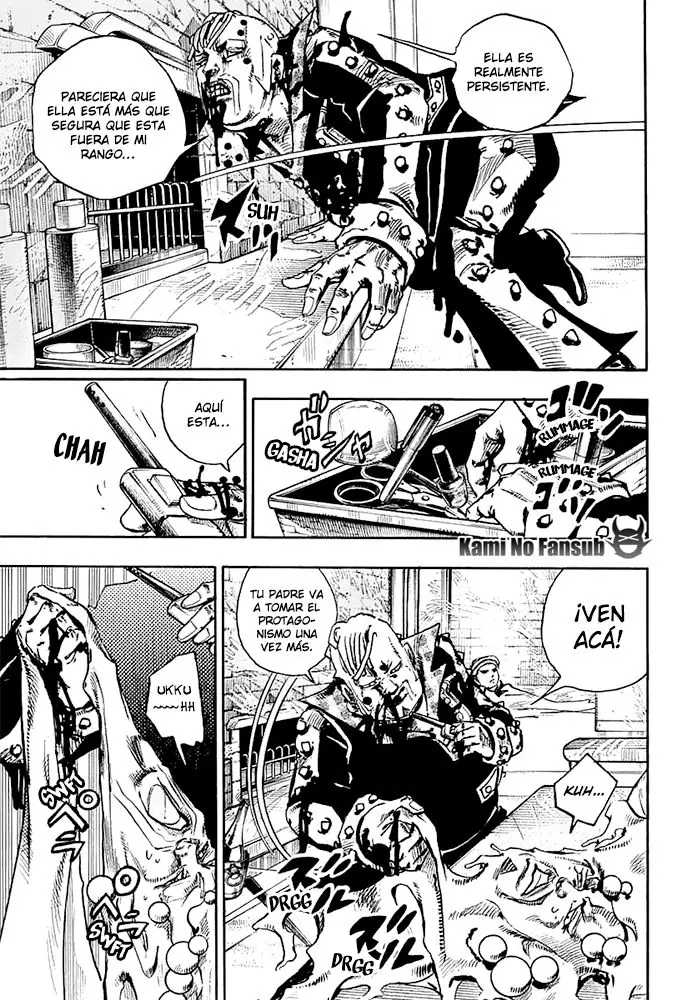 JoJo's Bizarre Adventure - Parte 8: JoJolion capítulo 55, página 8