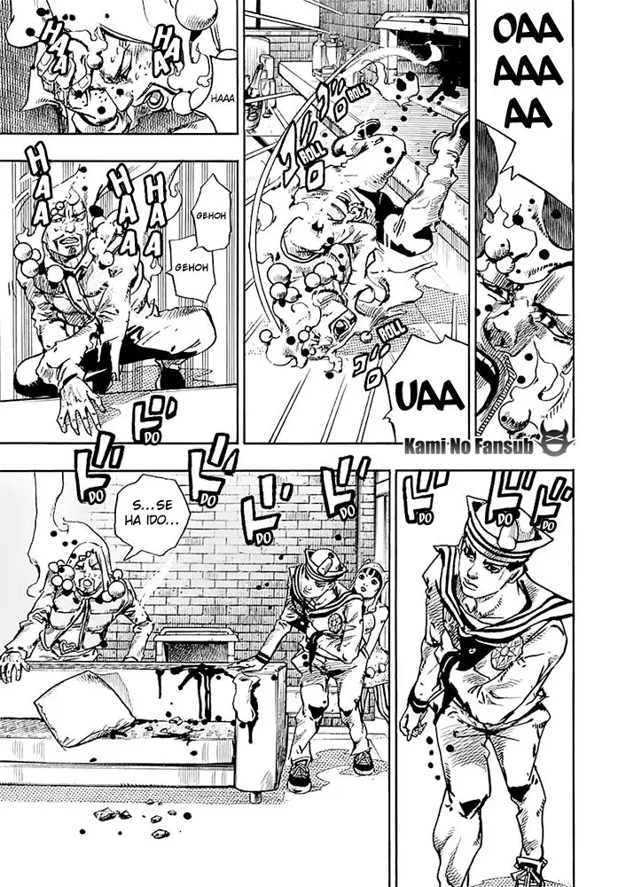 JoJo's Bizarre Adventure - Parte 8: JoJolion capítulo 55, página 16