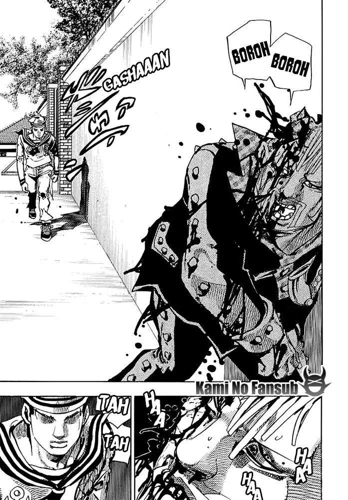 JoJo's Bizarre Adventure - Parte 8: JoJolion capítulo 55, página 18