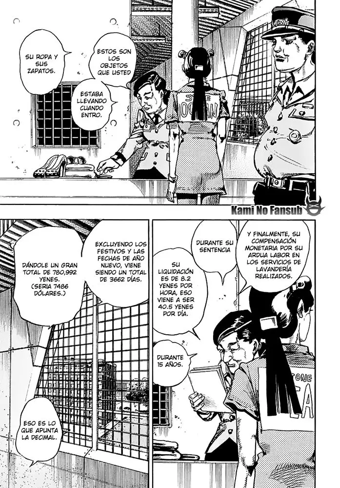 JoJo's Bizarre Adventure - Parte 8: JoJolion capítulo 55, página 27