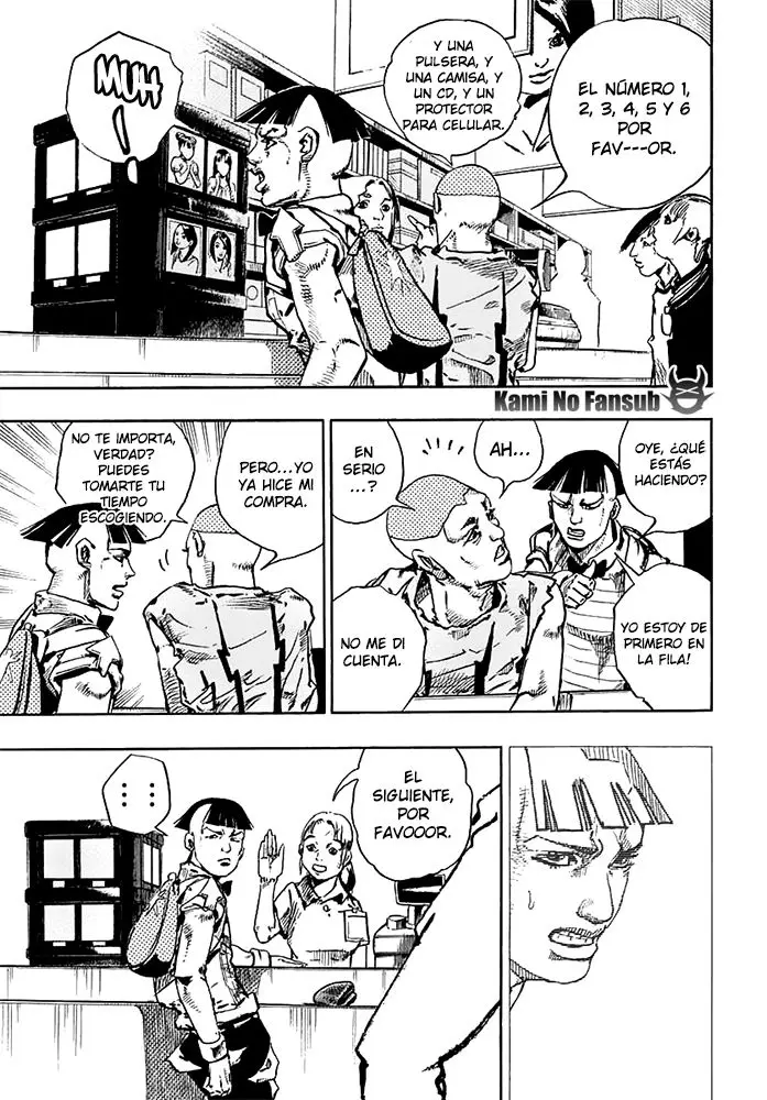 JoJo's Bizarre Adventure - Parte 8: JoJolion capítulo 56, página 7