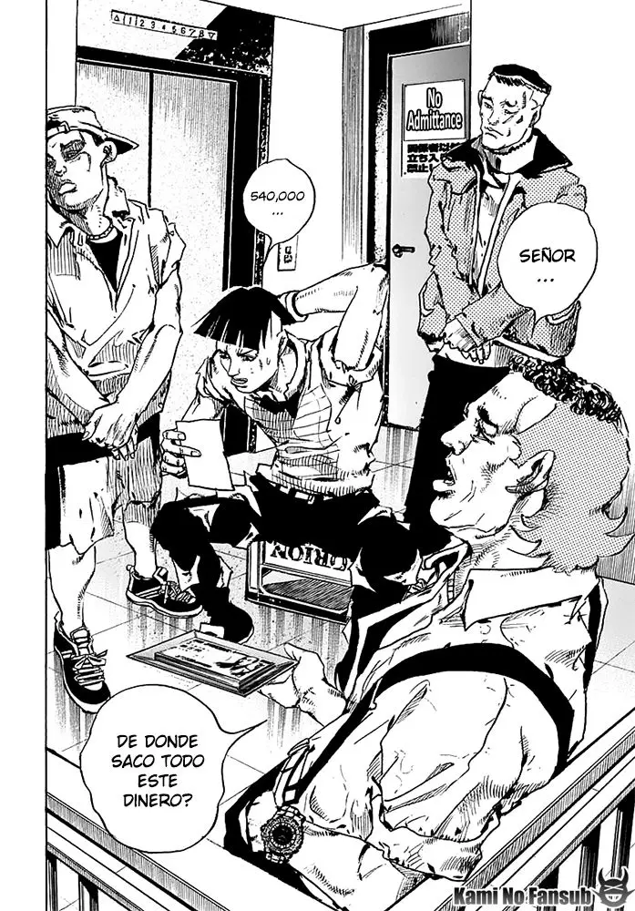JoJo's Bizarre Adventure - Parte 8: JoJolion capítulo 56, página 28